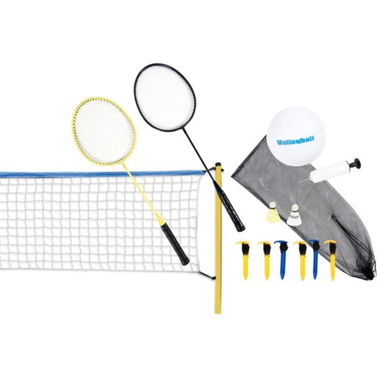 Scatch Tinklinio ir badmintono rinkinys 7 viename