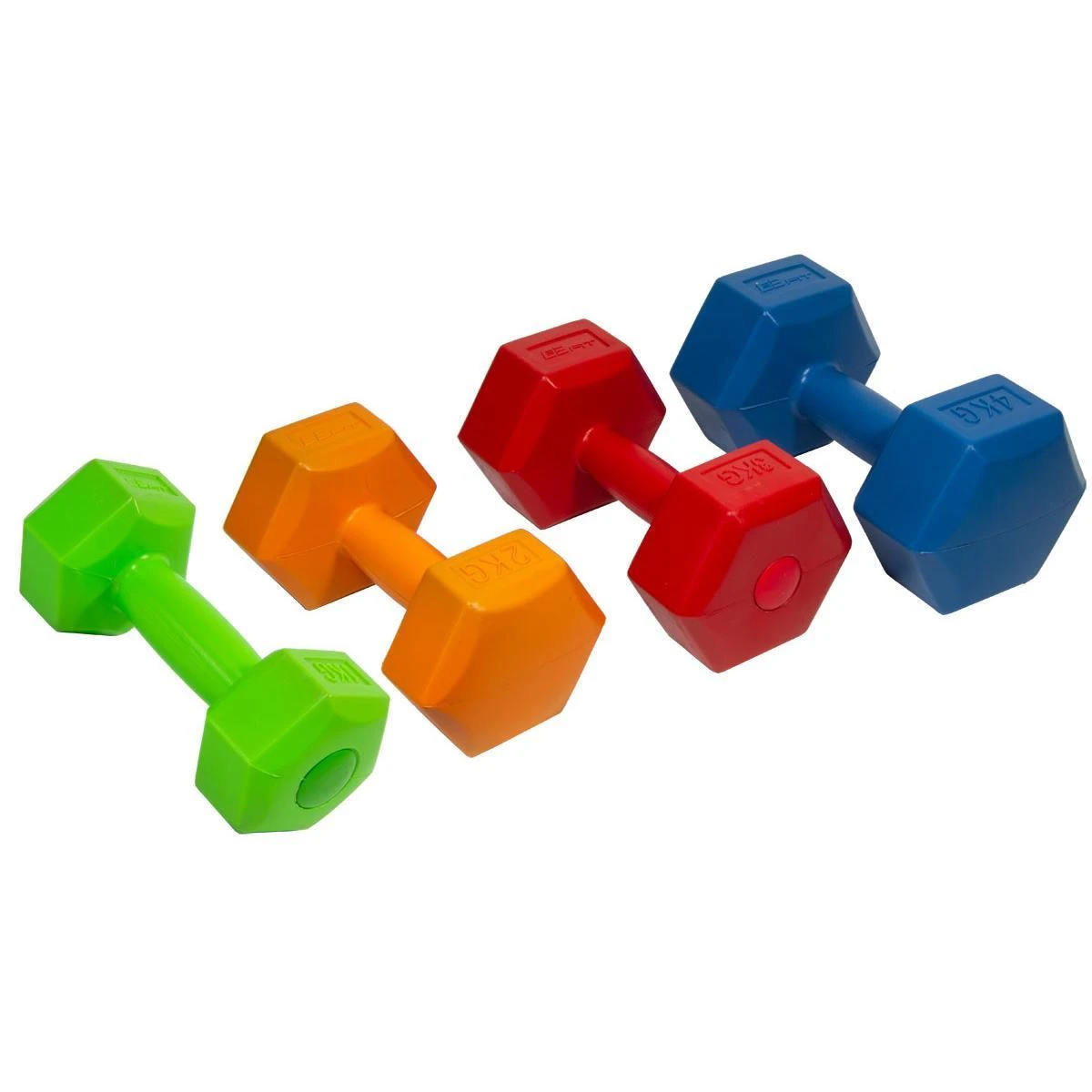 Kompozitiniai hanteliai 2x1 kg enero fit