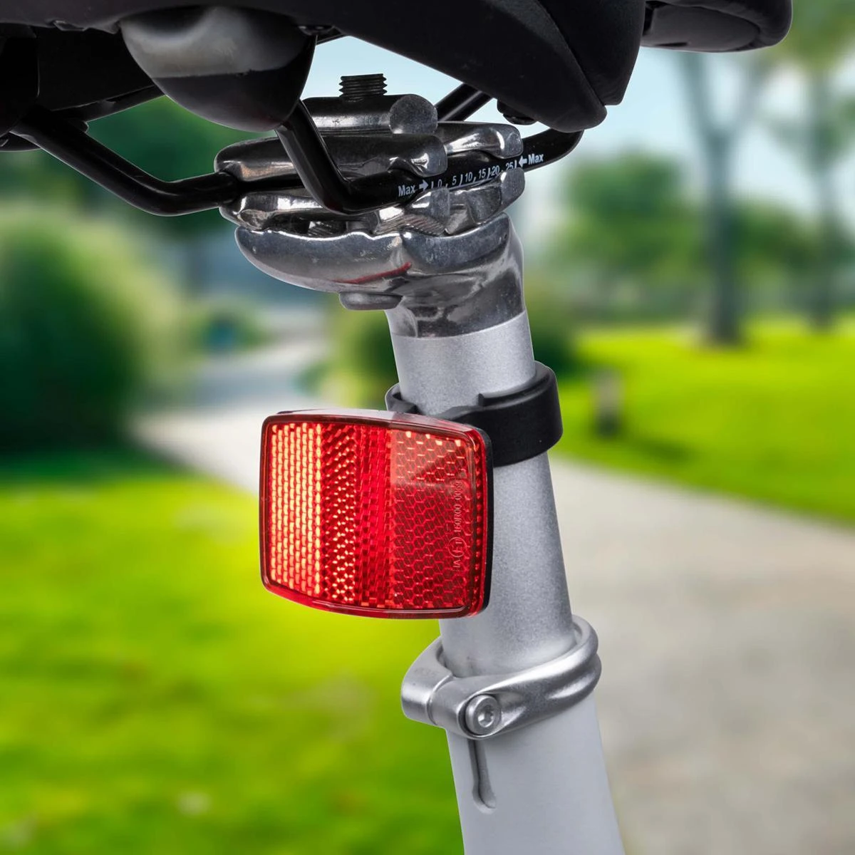 Dviračio atšvaitų rinkinys priekiui ir galui Dunlop