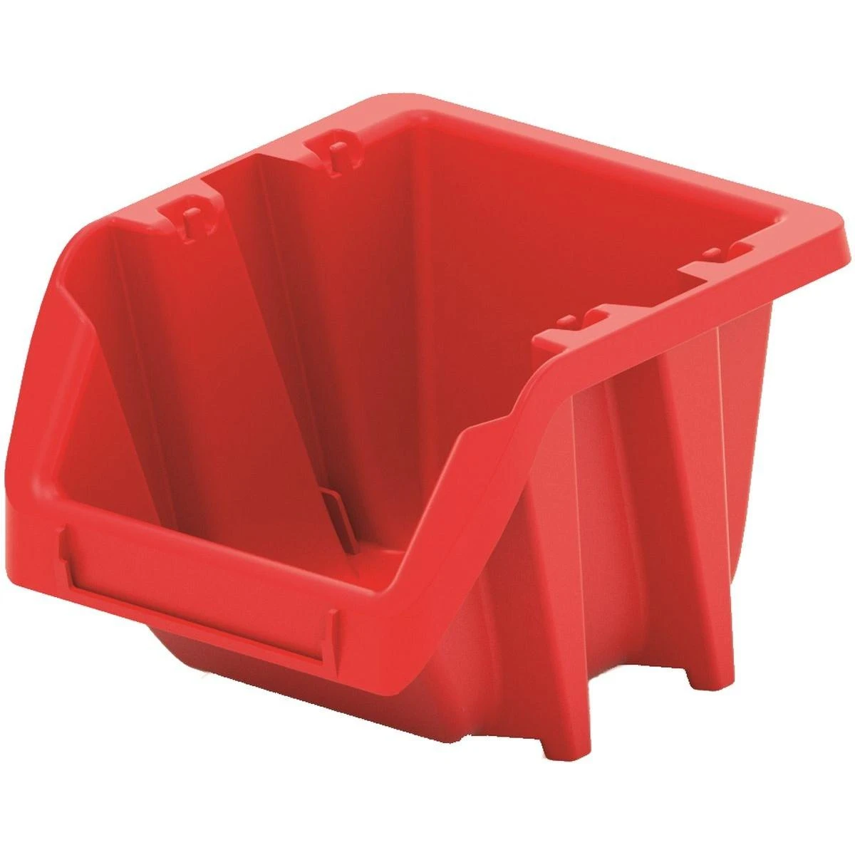 Prosperplast KISTENBERG DĖŽUTĖS 10 BINEER SHORT 16vnt. RAUDONOS 92x77x60mm