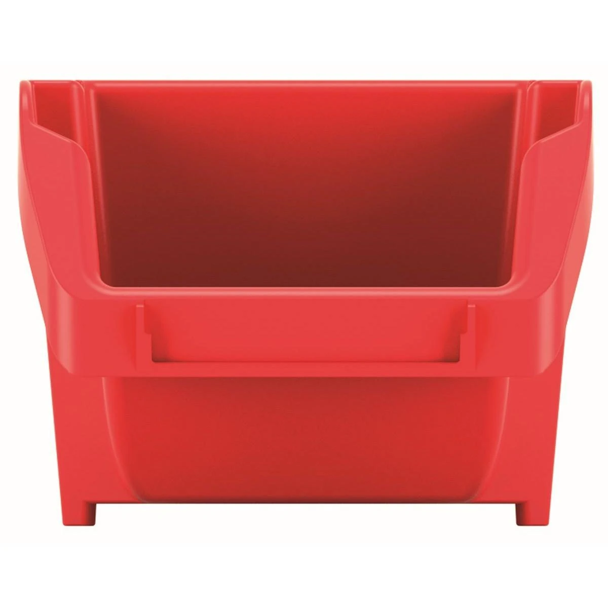 Prosperplast KISTENBERG DĖŽUTĖS 10 BINEER SHORT 16vnt. RAUDONOS 92x77x60mm
