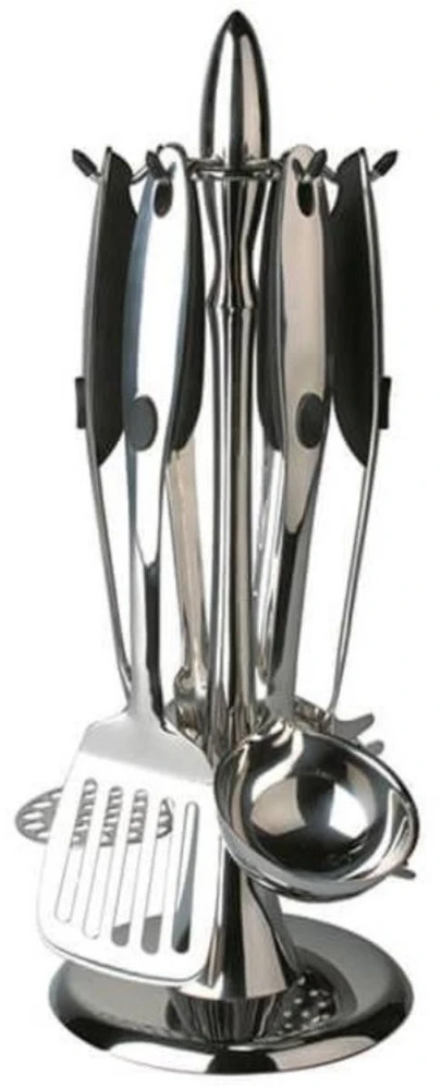 Rinkinys PRZYBORÓW KUCHENNYCH 7 ELEMENTÓW MAESTRO INOX