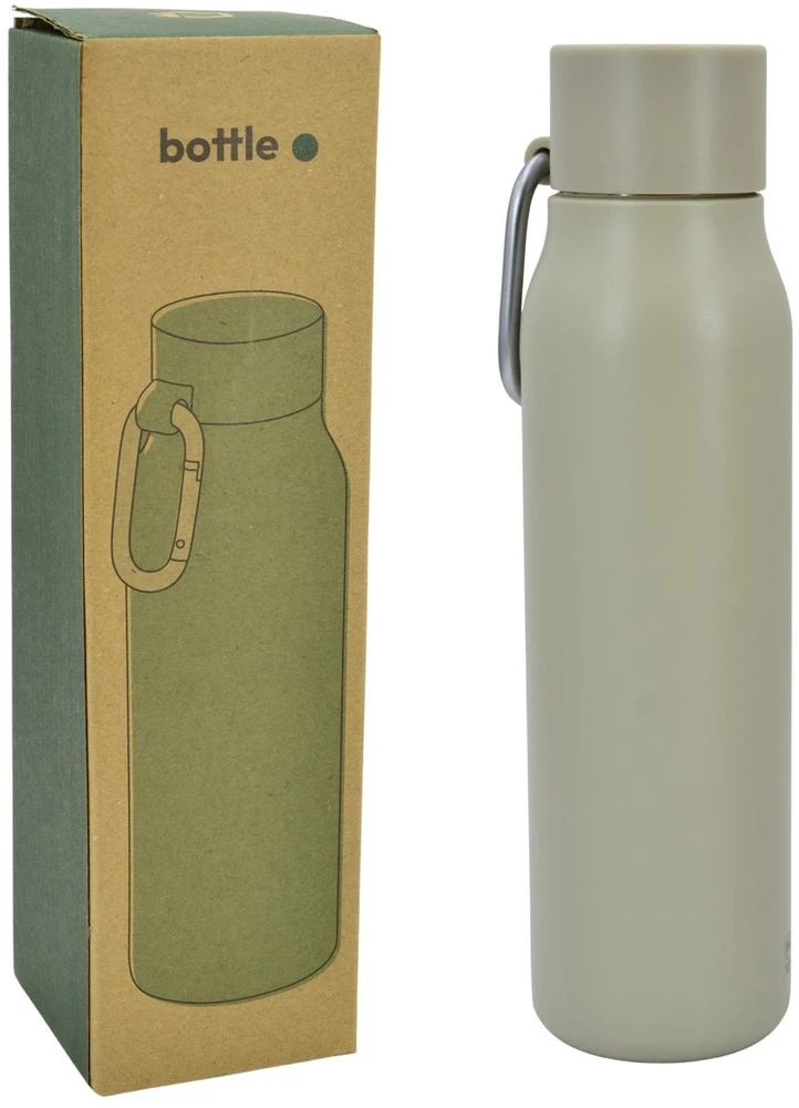 Roly Termosas Buteliukas TERMINĖ 550 ML SU KARABINU BEŽINIS STAMINA
