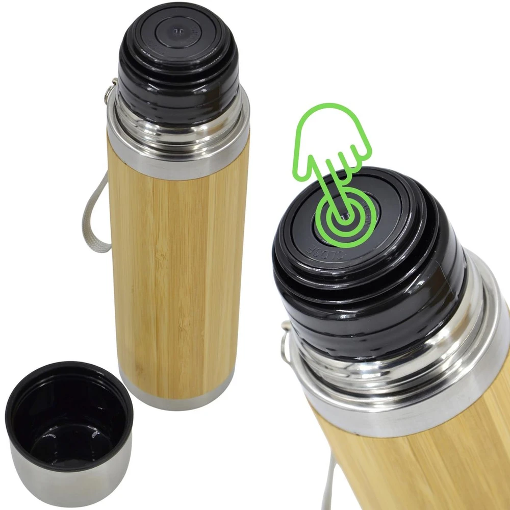 Roly Termosas termosas 420ML bambusas STAMINA