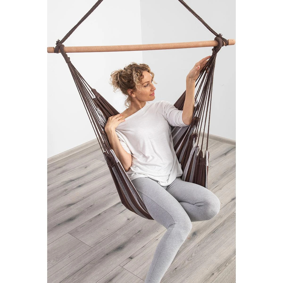 Hamakas Royokamp Brazilian Hanging Armchair, 100x100cm, rudas