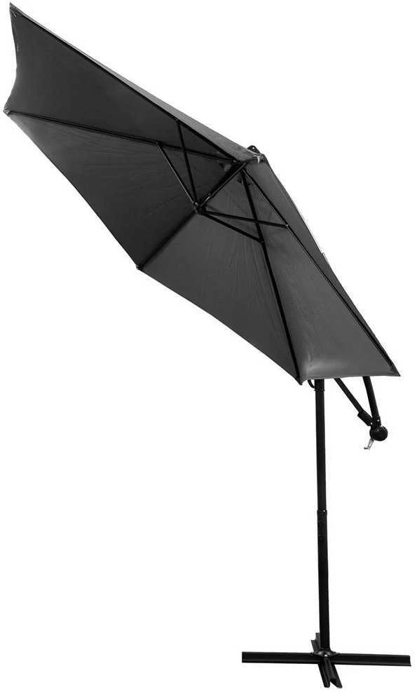 Saska Garden Sodo skėtis 300 cm pilkas antracitas
