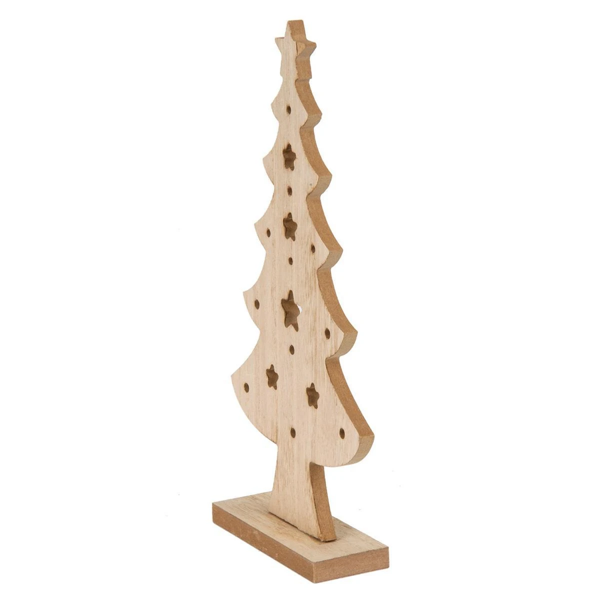 Saska Garden Medinė dekoracinė kalėdinė eglutė 32 cm
