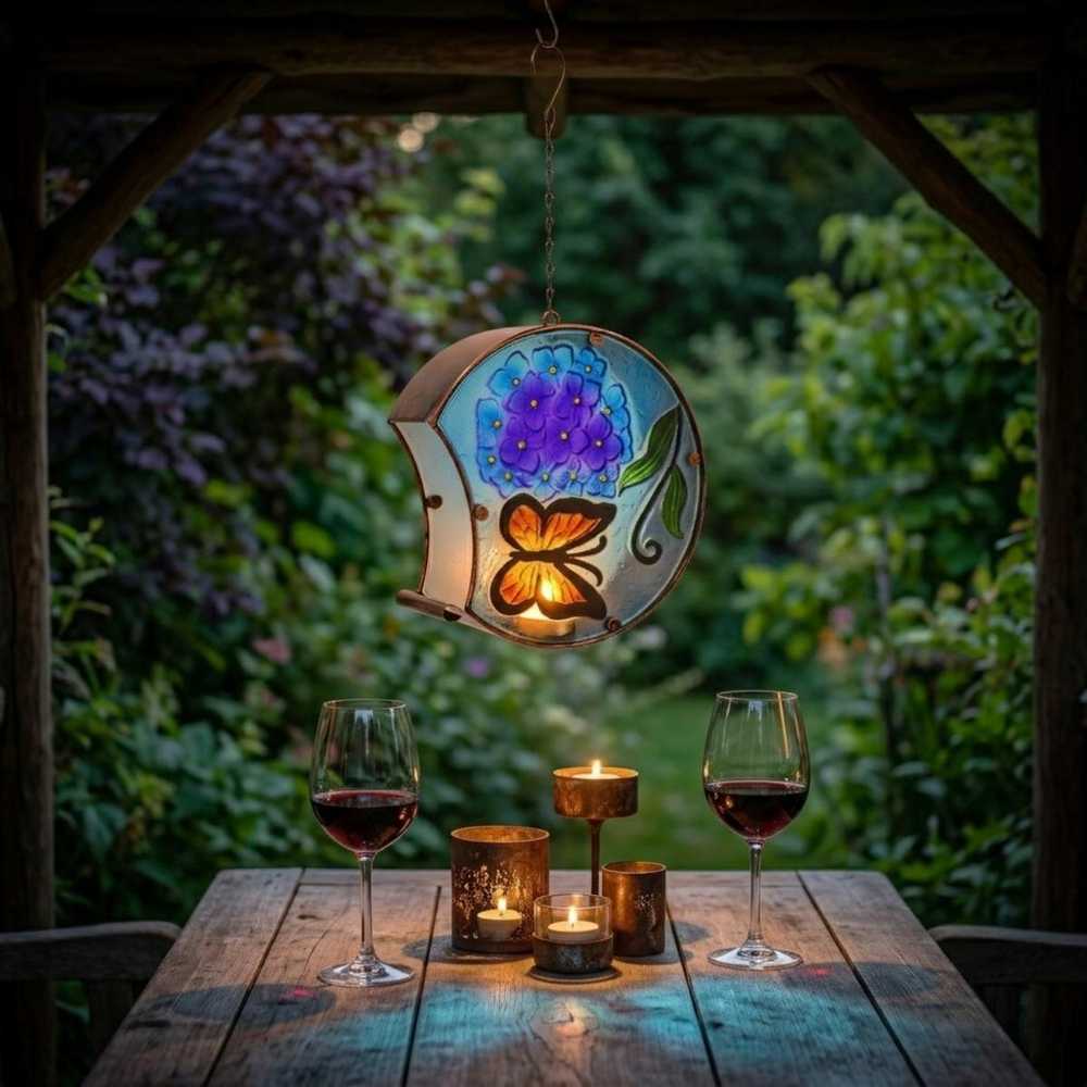 Saska Garden Sodo dekoracija vėtrina žibintas