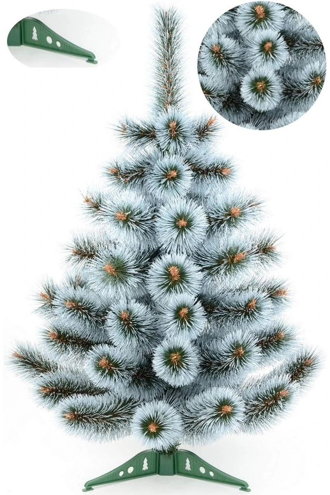 Saska Garden Kalėdinė eglutė su virve Klara Snow 70cm