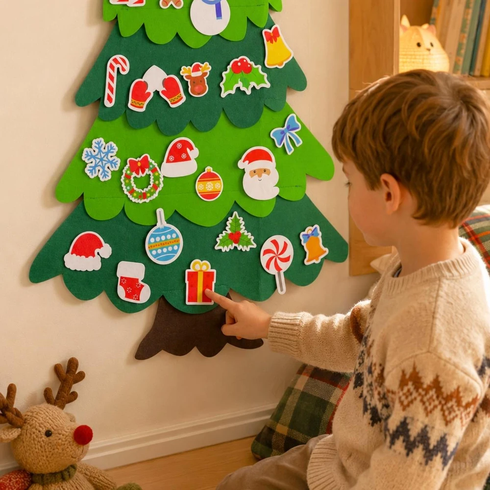 Saska Garden kalėdinis advento kalendorius choinka DIY