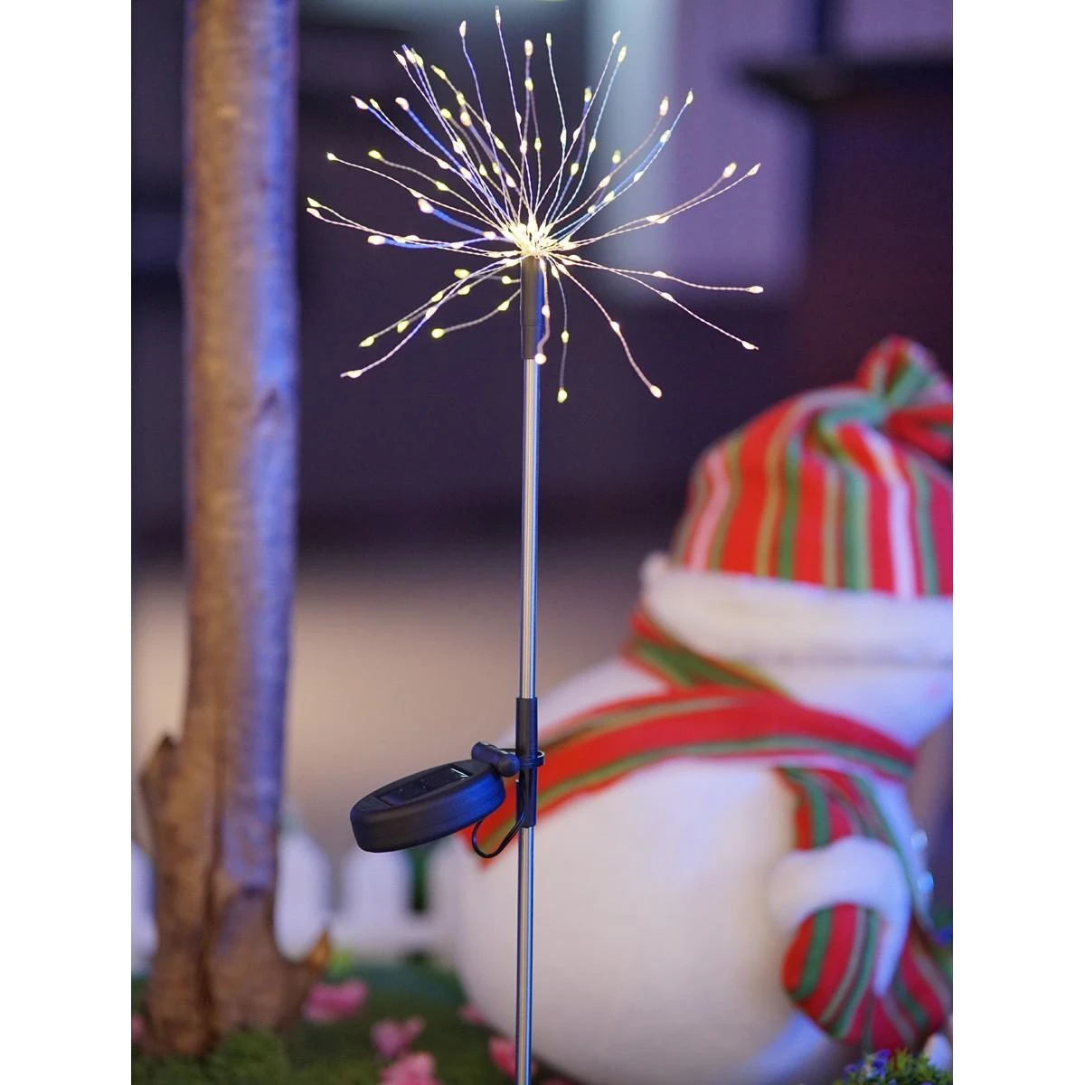 Saska Garden Saulės lempa pūkas 90 LED