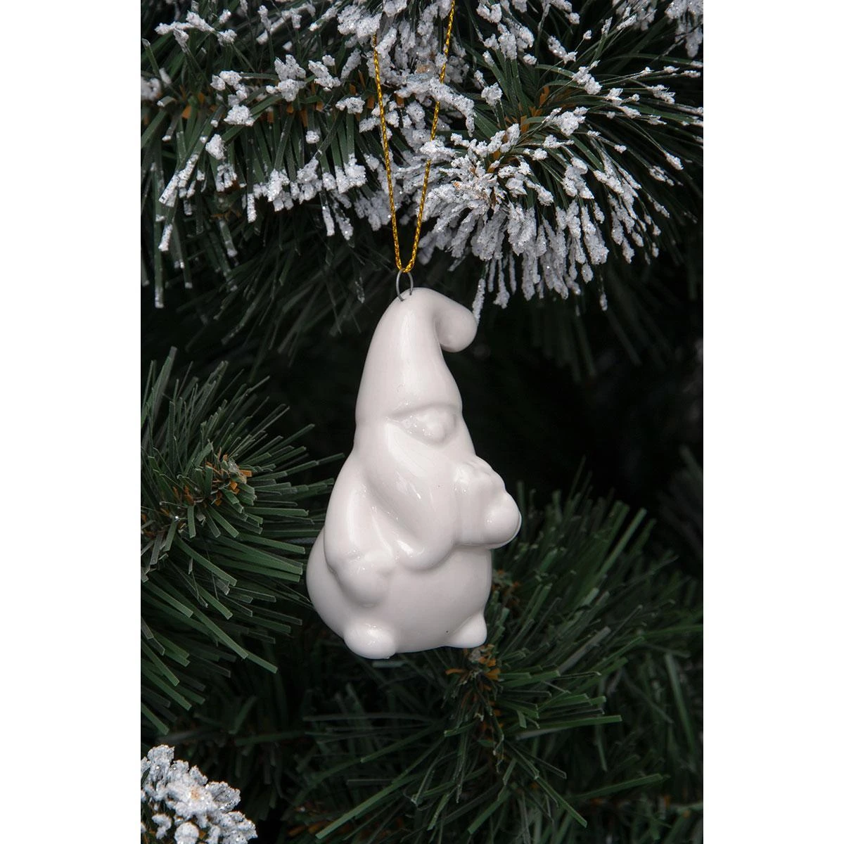 Saska Garden Kalėdinė porcelianinė bombka 8 cm