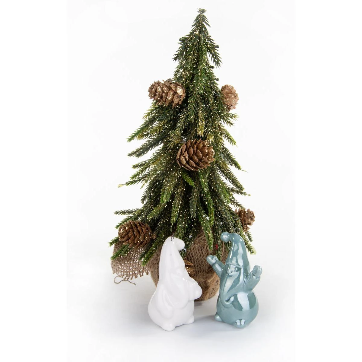 Saska Garden Kalėdinė porcelianinė bombka 8 cm