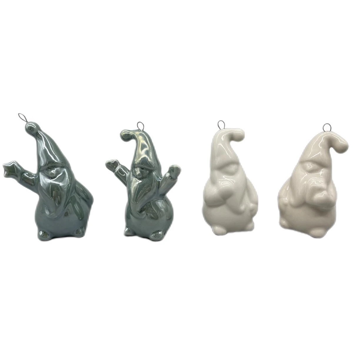 Saska Garden Kalėdinė porcelianinė bombka 8 cm