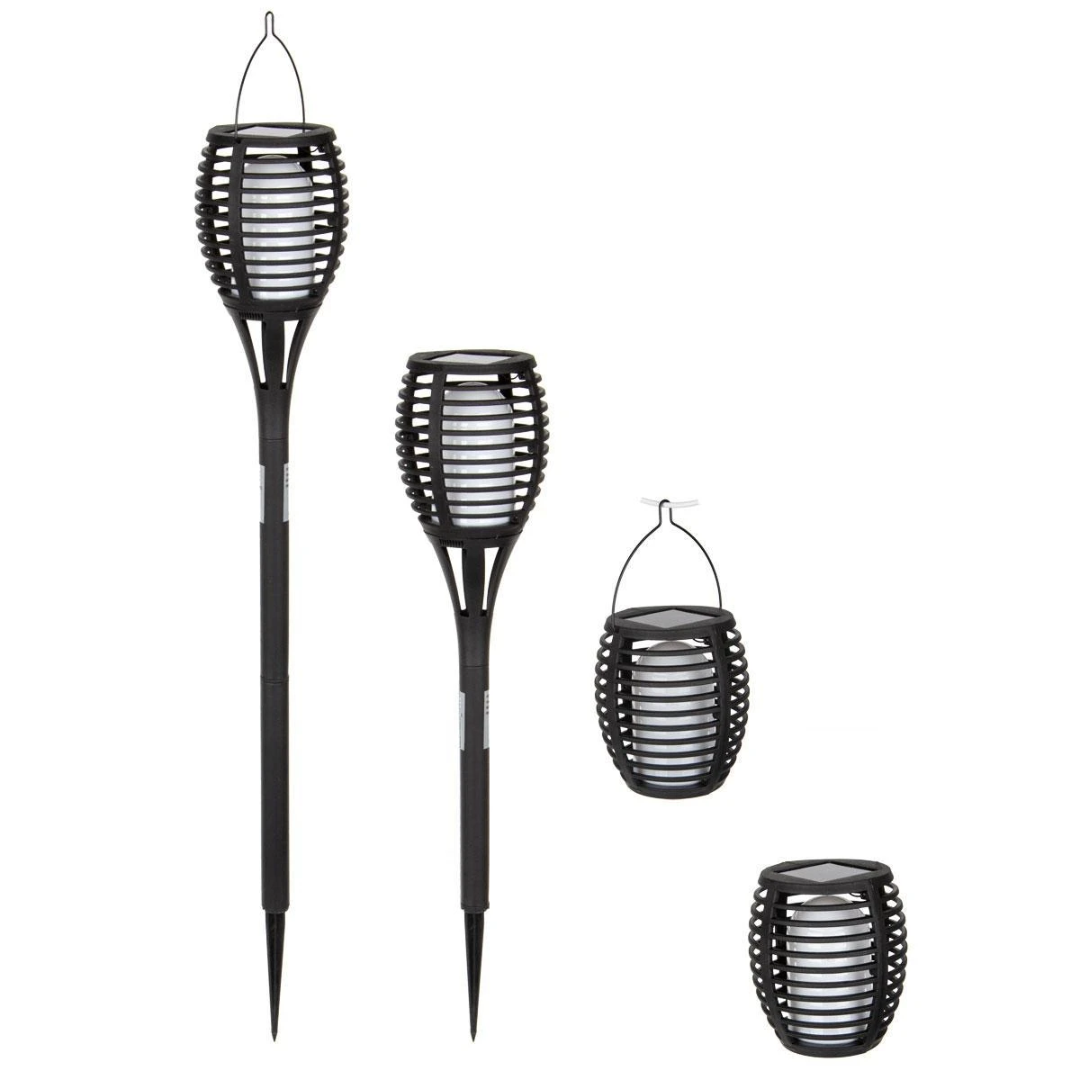 Lauko žibintas Saska Garden 4 in 1, 12 LED
