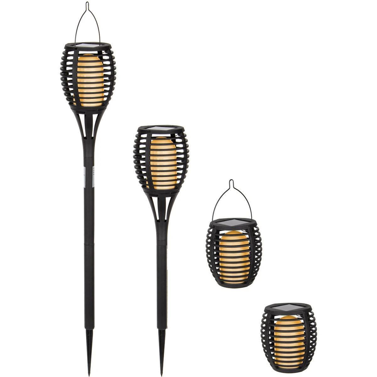 Lauko žibintas Saska Garden 4 in 1, 12 LED