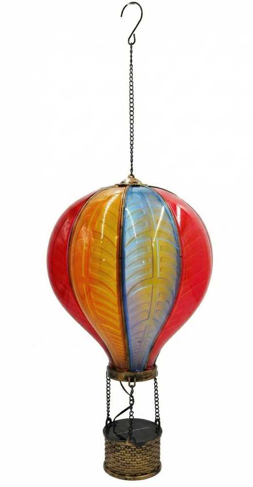 Saska Garden Saulės energija varomas balioninis šviestuvas 30 LED 20x56cm