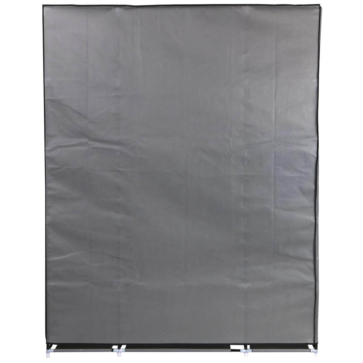 Medžiaginė spinta Saska Garden 28873, pilka 175x133x43cm