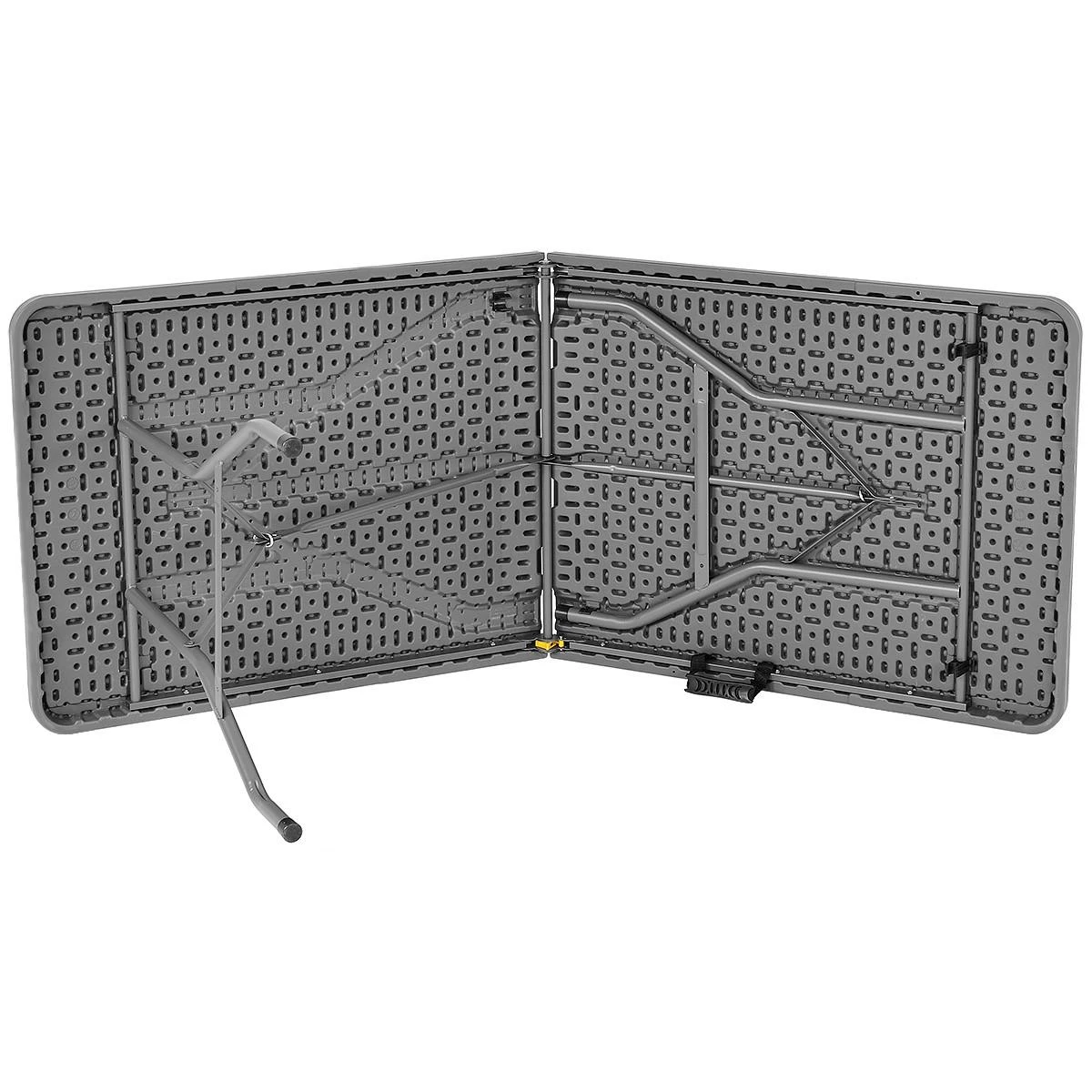 Saska Garden Sulankomas stalas 180x70 cm 100 kg pilkas