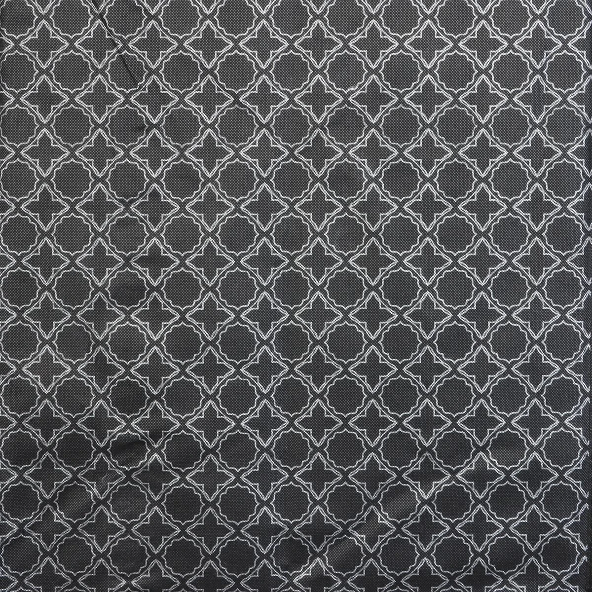 Saska Garden tekstilinė spinta ornamentu 90x45x170 cm