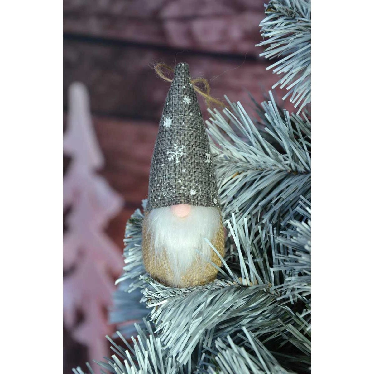 Saska Garden pilkas bumbulas su nykštuku 11 cm