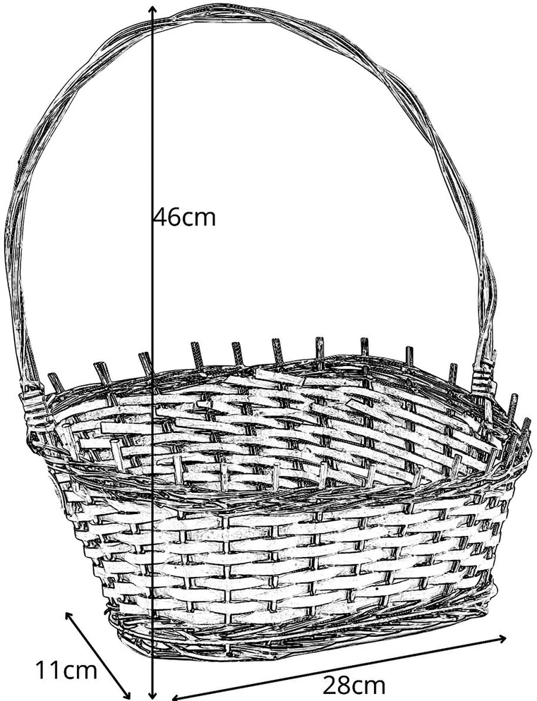 SASKA GIFT AND DECOR DOVANŲ DĖŽUTĖ 46x28x11CM AUKSO SPALVOS