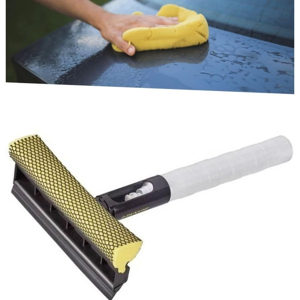 Dunlop – 3in1 stiklo poveržlė, poveržlė, valytuvas