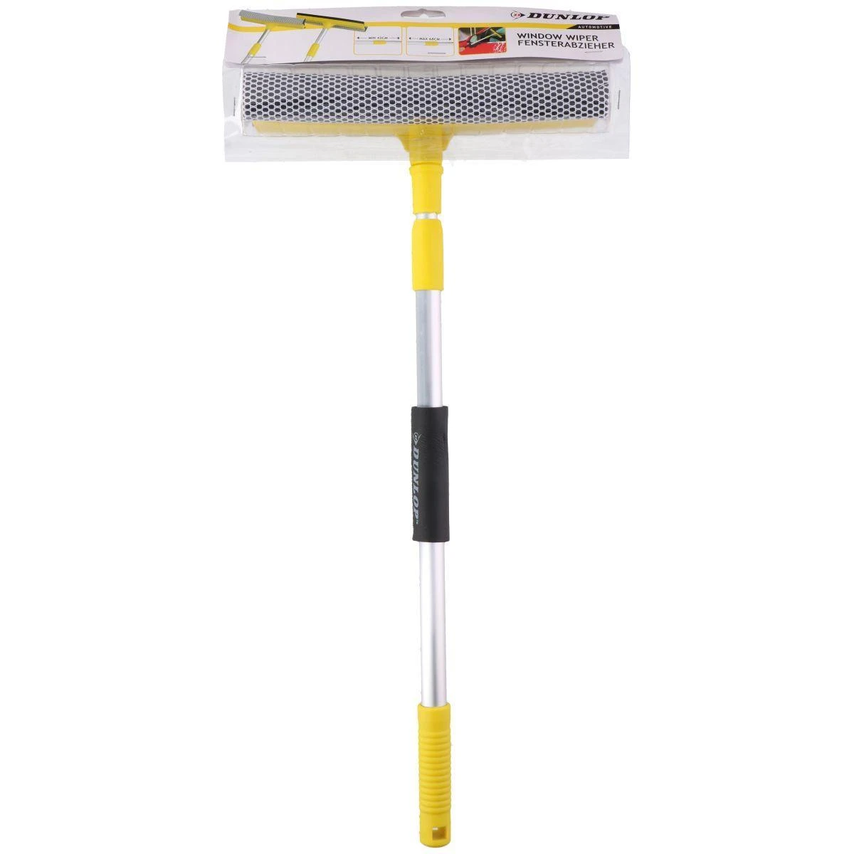 DUNLOP 415796 LANGŲ IR VEIDRODŽIŲ VALYTUVAS SU REGULIUOJAMA RANKENA 43-68CM