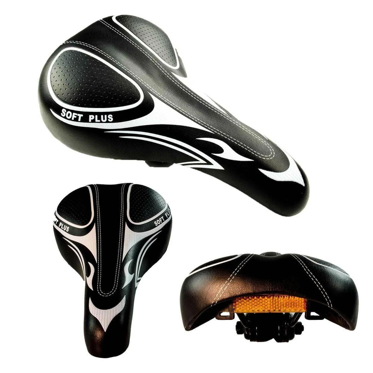 Dviračio sėdynė Dunlop MTB, juoda