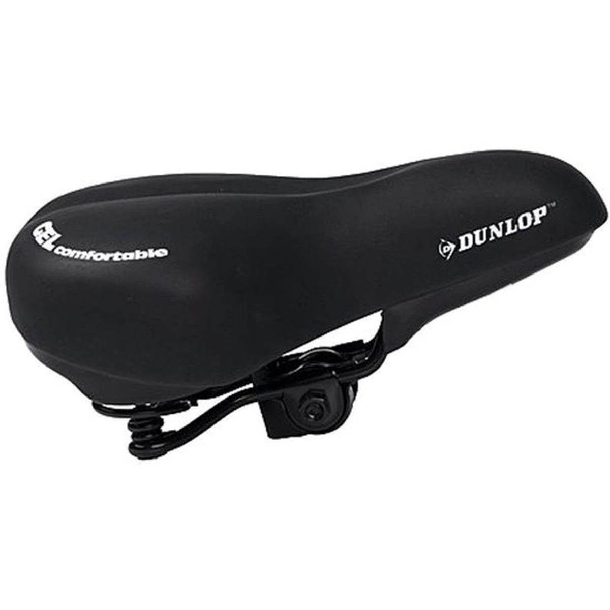 Gelinė dviračio sėdynė Dunlop, juoda