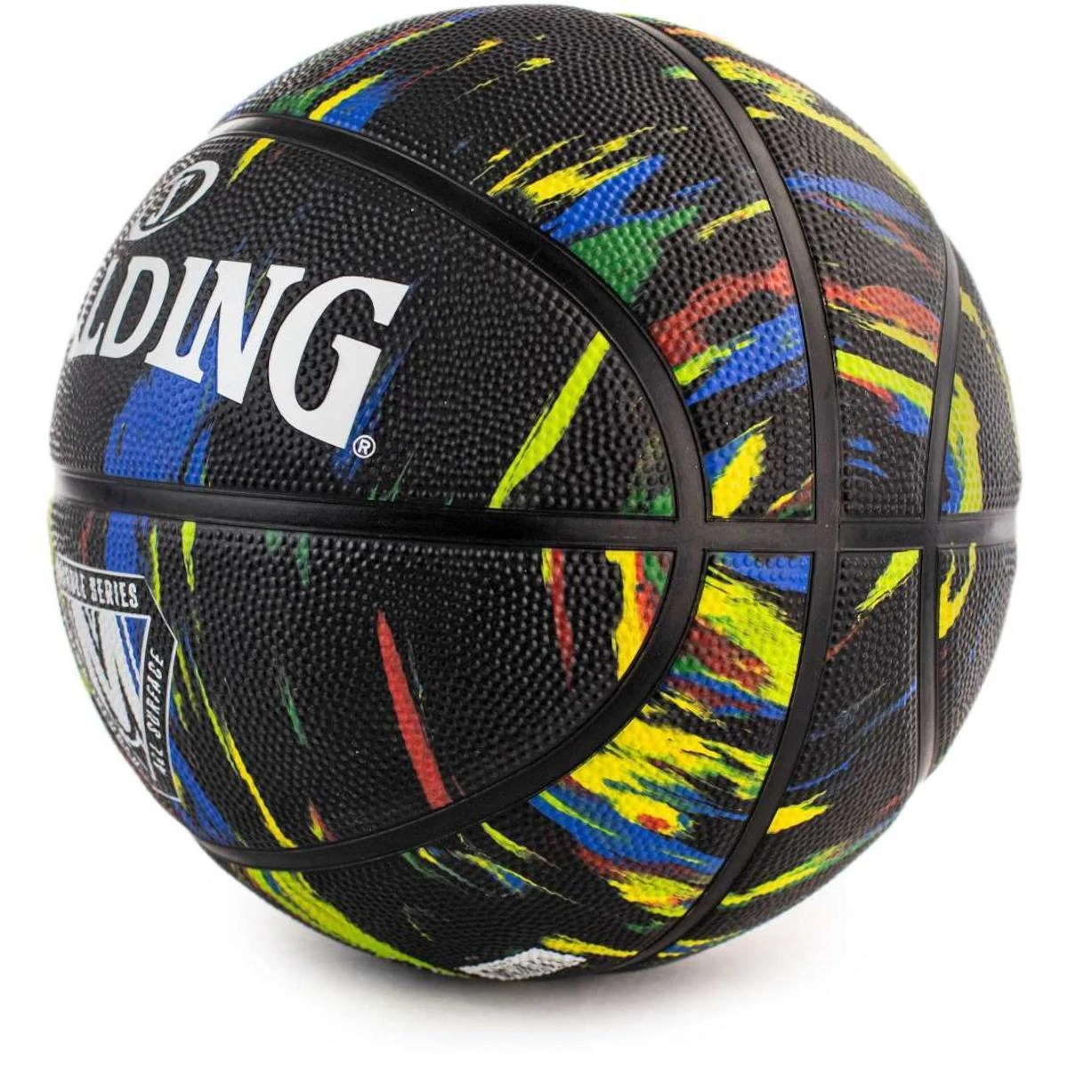 KREPŠINIO KAMUOLYS SPALDING MARBLE SERIES RAINBOW (7 DYDIS)