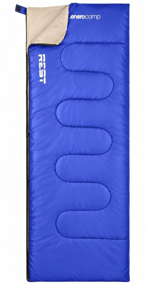 Enero Camp Turistinis miegmaišis 170x70 cm mėlynas