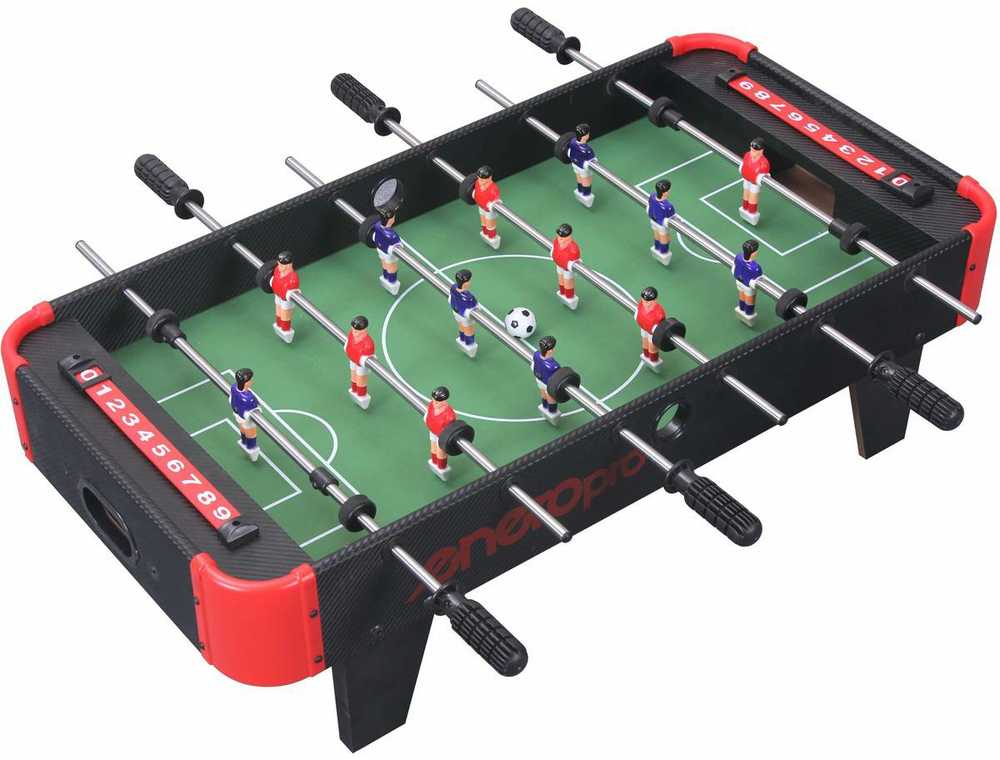 stalas Žaidimas PIŁKARZYKI 83x41,5x23,5CM JUODA ENERO PRO