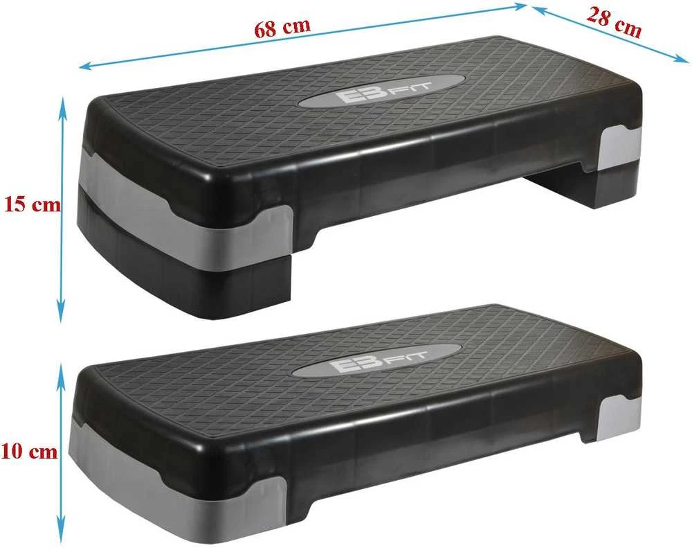 Enero Aerobikos steperis 68x28 cm su aukščio reguliavimu
