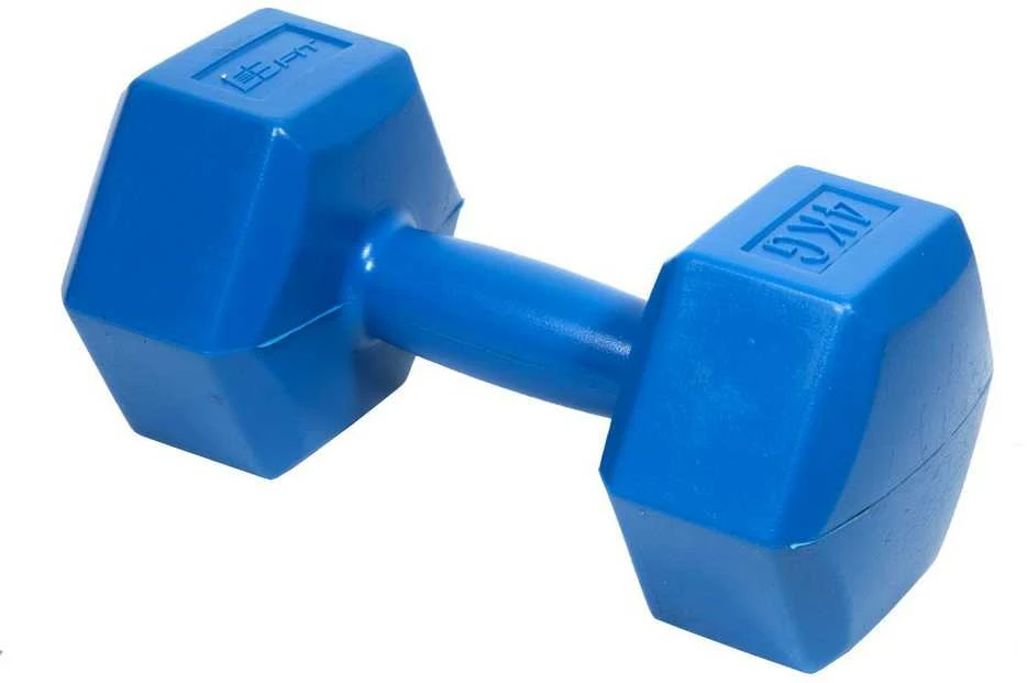 Enero Hantelių rinkinys EB Fit, 2x4kg, mėlynas