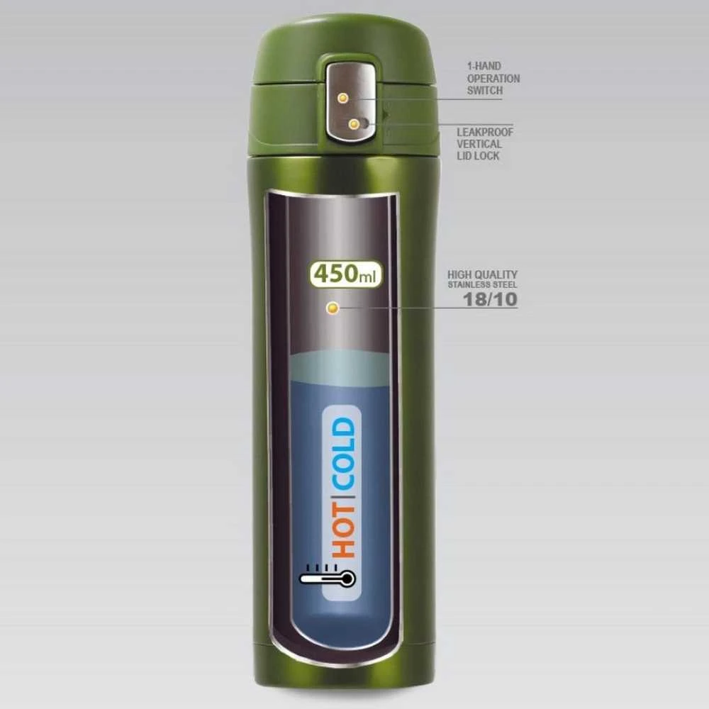 TERMOSINIS PUODELIS COLLECTION 450 ML MAESTRO ŽALIAS 149557
