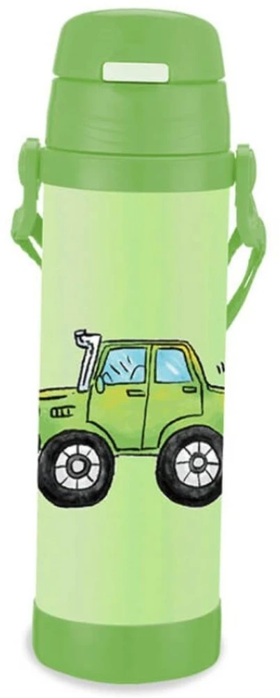 Maestro Termo puodelis vaikams su šiaudeliu 500 ml automobilis (MR-1640-50-B)