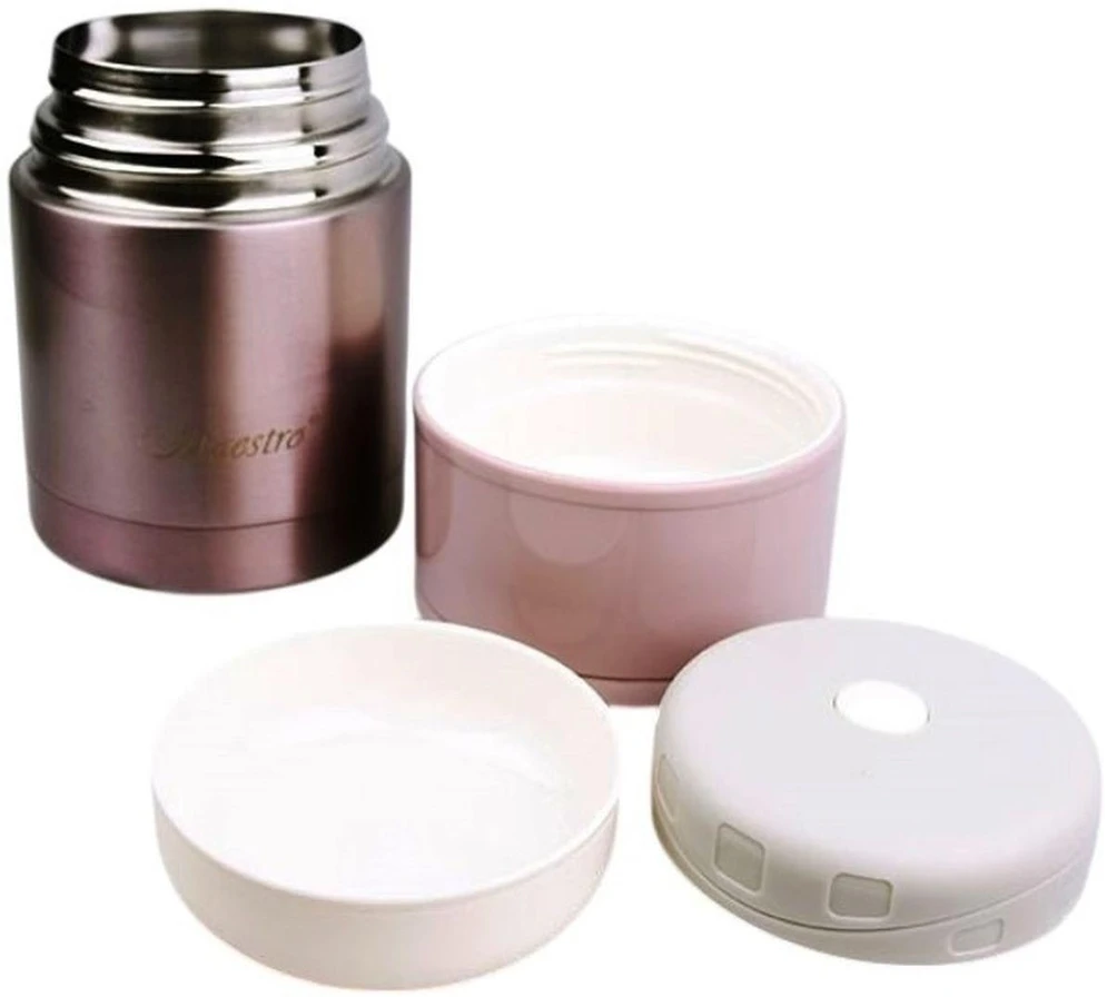 Vakarienės termosas Maestro MR-1636-60 600 ml, rožinis