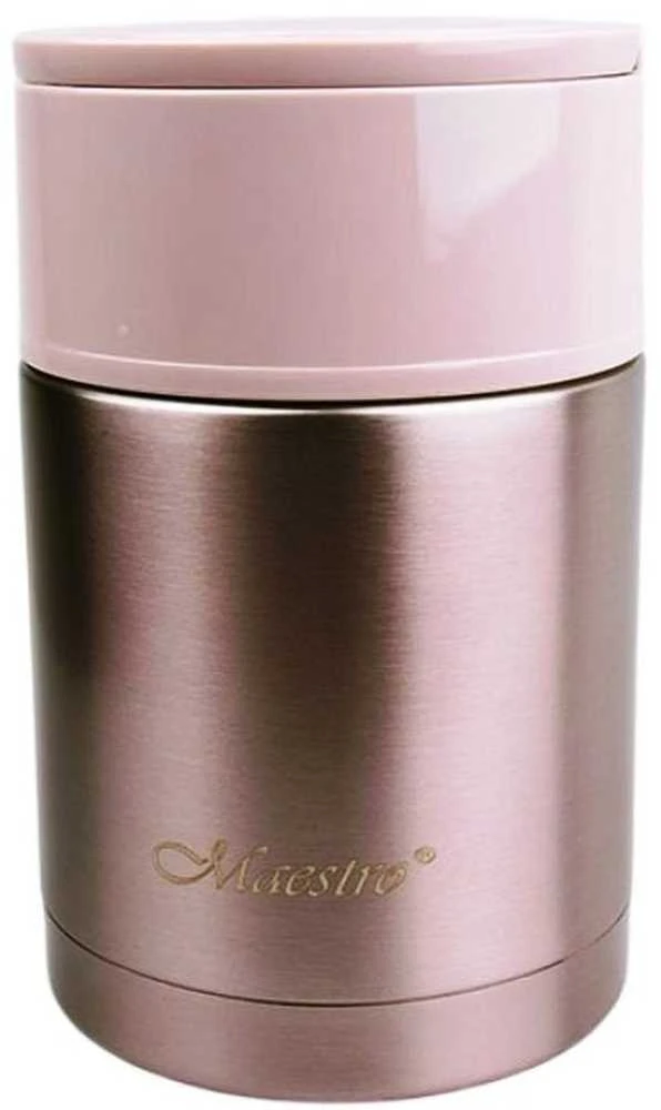 Vakarienės termosas Maestro MR-1636-60 600 ml, rožinis