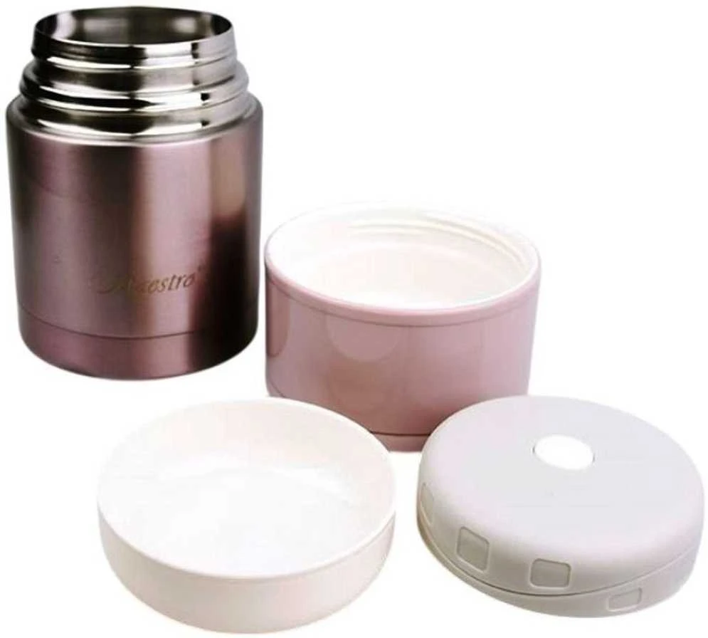 Vakarienės termosas Maestro MR-1636-60 600 ml, rožinis