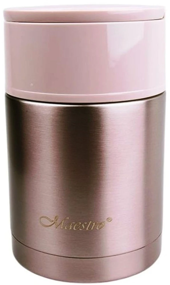 Vakarienės termosas Maestro MR-1636-60 600 ml, rožinis