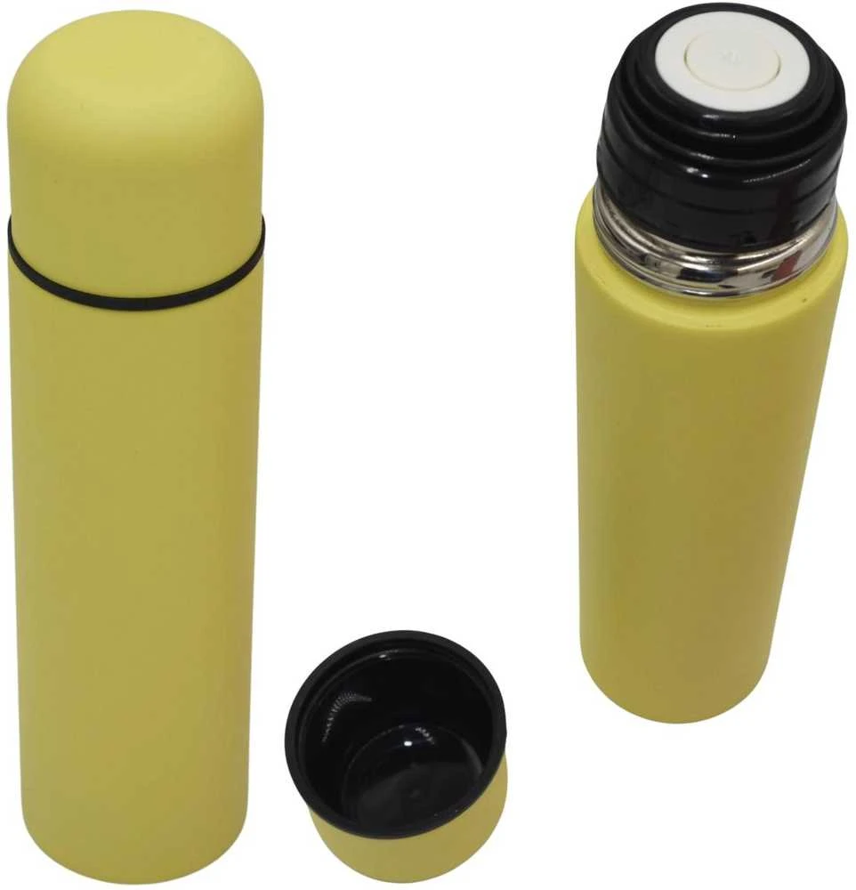 Chan turistinis termosas 500 ml geltonas