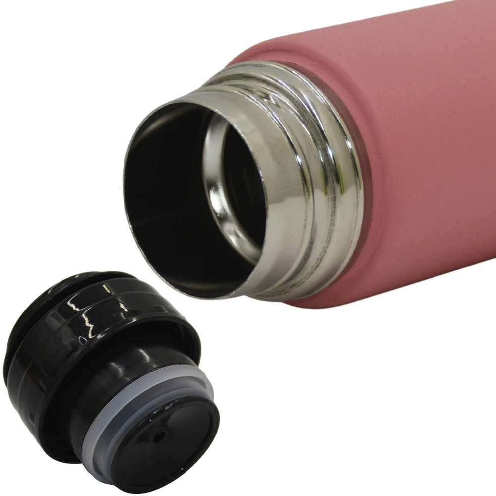 Excellent Houseware Turistinis termosas 500 ml rožinis