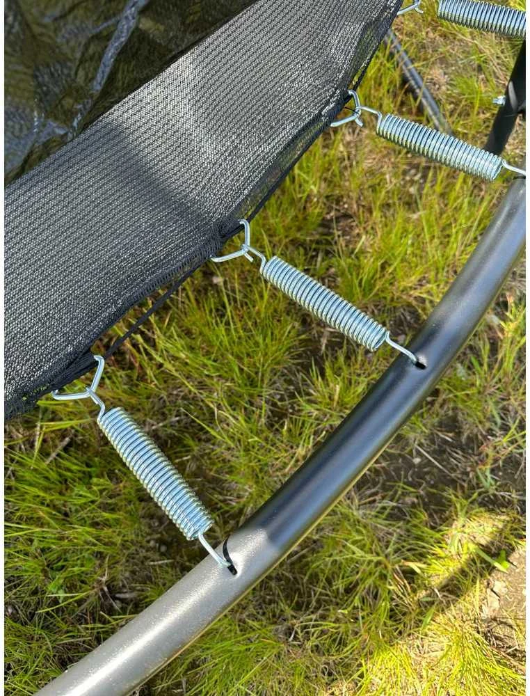 Enero Trampolina su tinklu viduje 244 cm