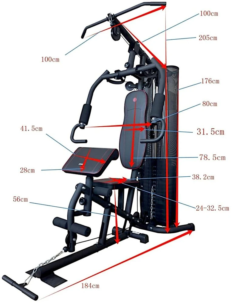 Energetic Body Treniruoklis ATLAS GYM 5000 ENERO FIT