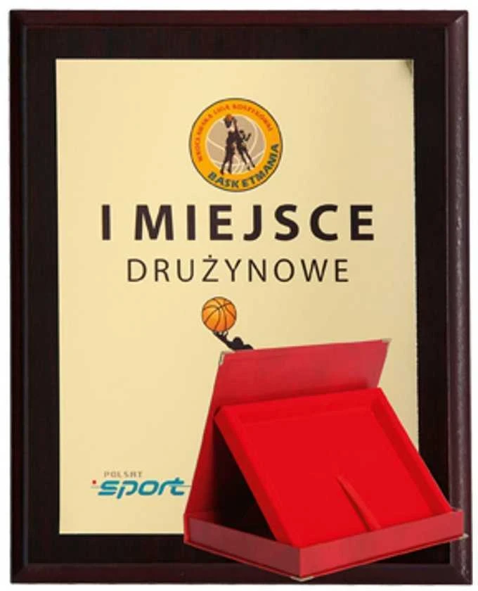 Tryumf Plastikinis diplomas su spalvotu jutikliniu laminatu + korpusas 275x220 mm