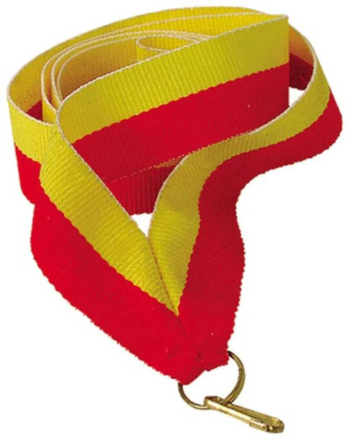 Tryumf Kaspinas 11 mm - geltona ir raudona