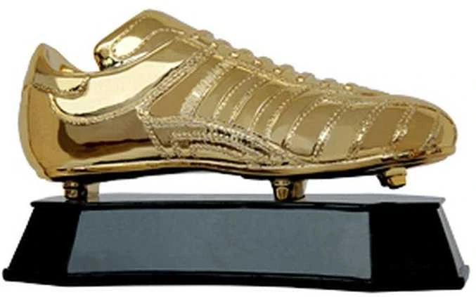 Tryumf Lieta figūrėlė - futbolas - auksinis batelis RP2002