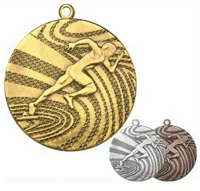 Tryumf Medal auksinė - biegi - medal plieno