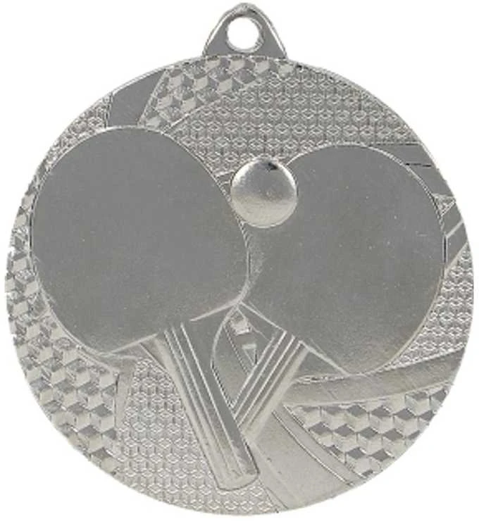 Tryumf Medal sidabrinė- tenis stalo - medal plieno